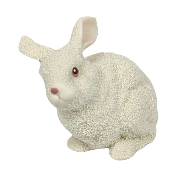 Vintage Dept 56 Annual Animal Bisque Figurines, Lot of 8, Pig, Duck, Rabbit - Picture 4 of 10